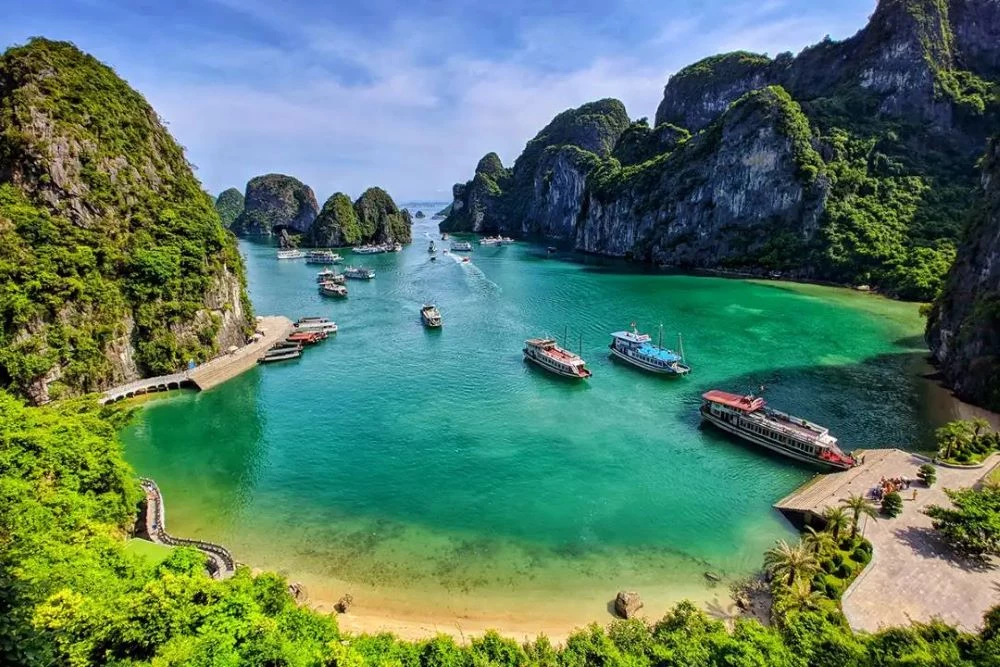 Ha Long Bay in Vietnam