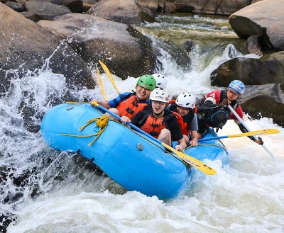Exciting water rafting and ATV Riding