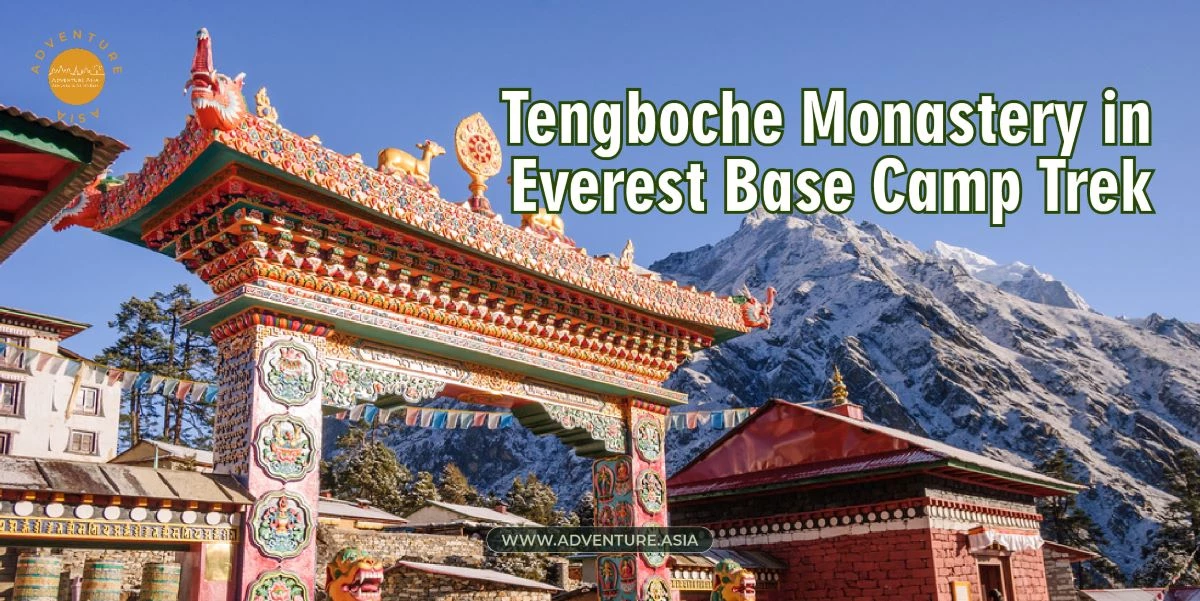 The Scenic Sanctuary of Tengboche Monastery in Everest Base Camp Trekking Tour