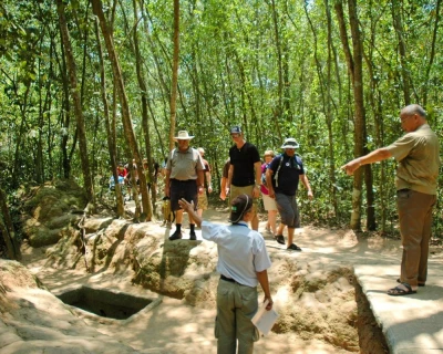 Experience the Saigon River to Cu Chi Tunnels