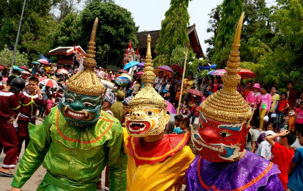 Lao New Year festival