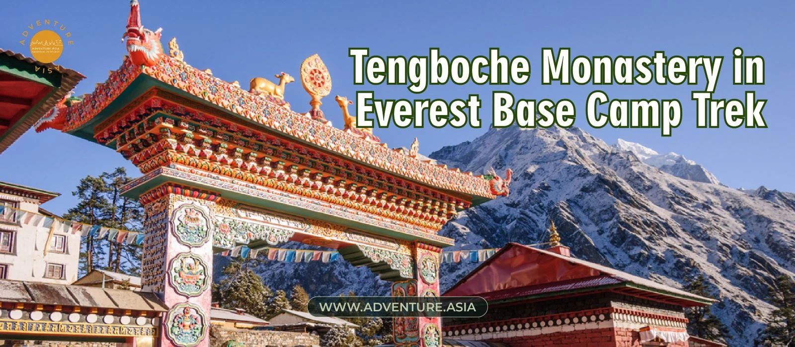 The Scenic Sanctuary of Tengboche Monastery in Everest Base Camp Trekking Tour