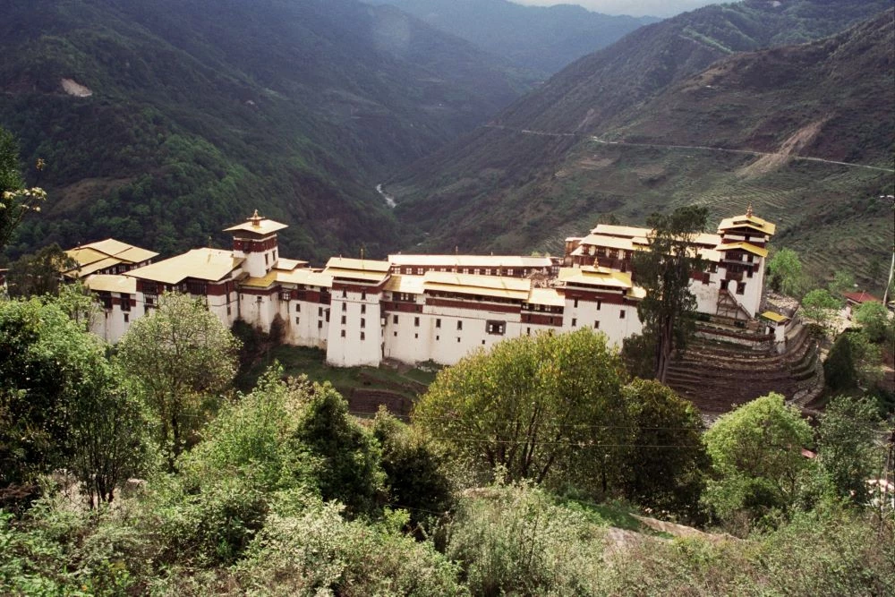 Trongsa Dzong in Trongsa