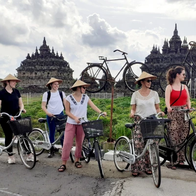 Exploring Borobudur - Yogyakarta on Bike
