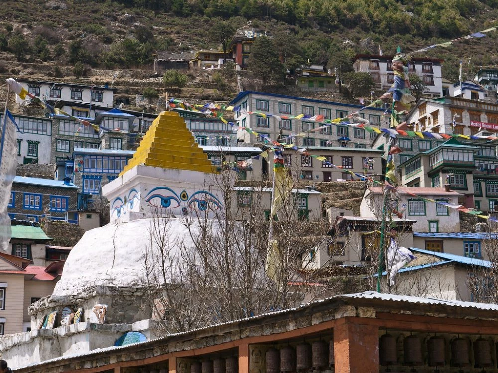 Unique Architecture of Namche Bazaar