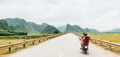 Exciting Hanoi City on Motor Cycle and Countryside on Jeep Tour