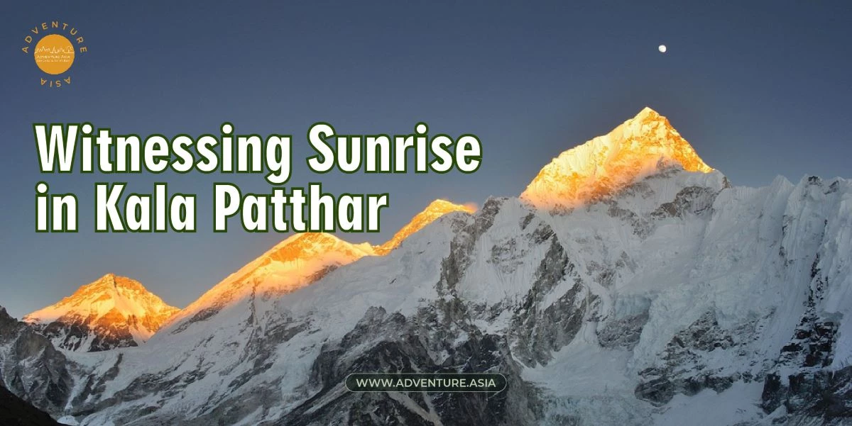 Witnessing Everest’s Grandeur at Sunrise in Kala Patthar Trek