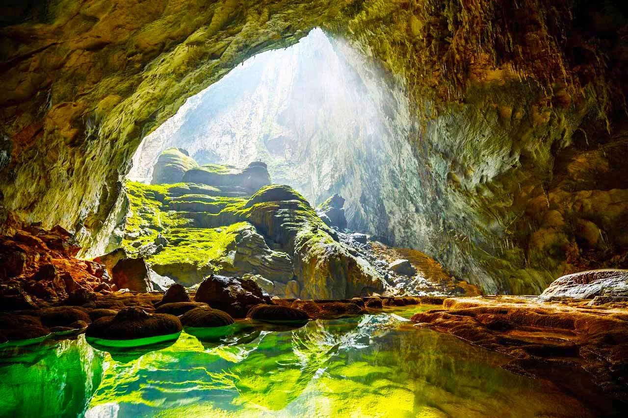 Phong Nha Ke Bang National Park in Vietnam has a majestic beauty of nature