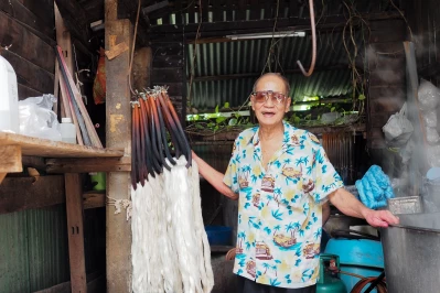 Smooth memories like silk in Ban Krua Nua, Bangkok