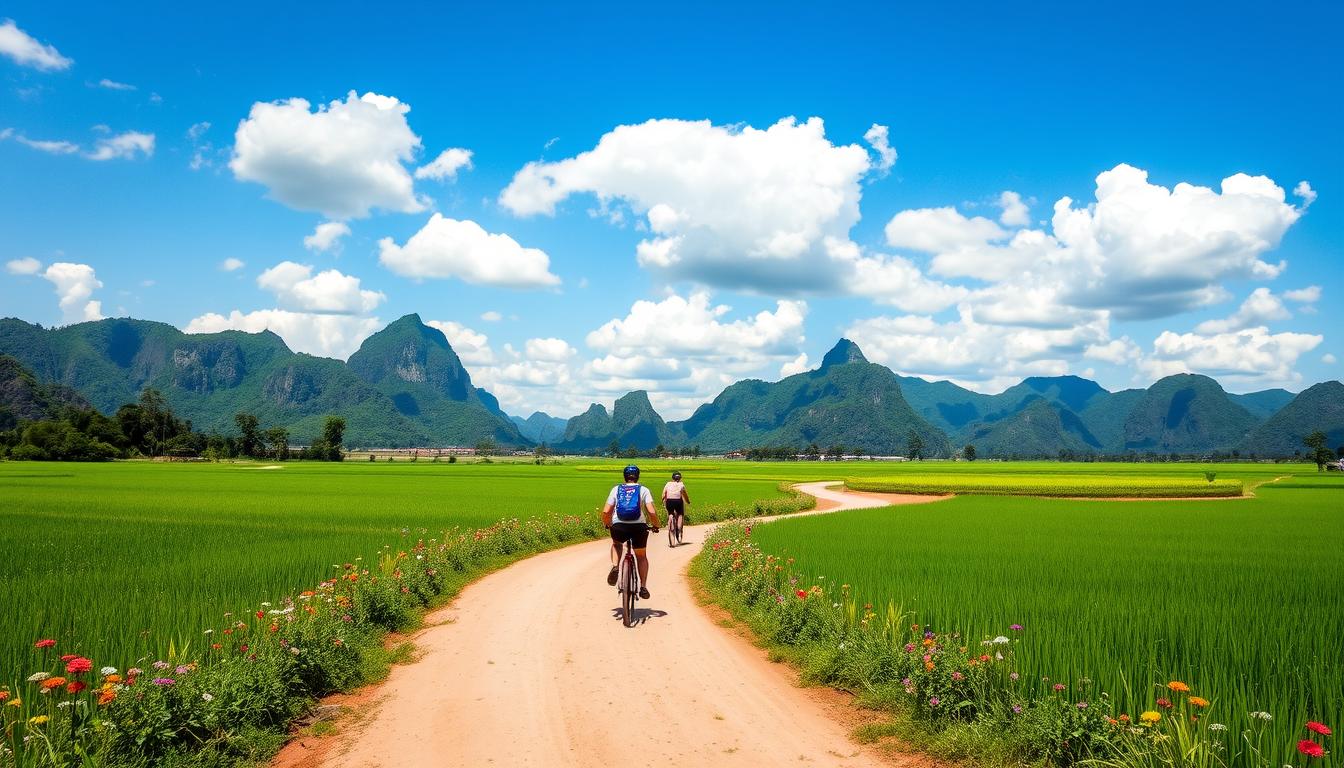 Luang Prabang - Vang Vieng Cycling Private Tour