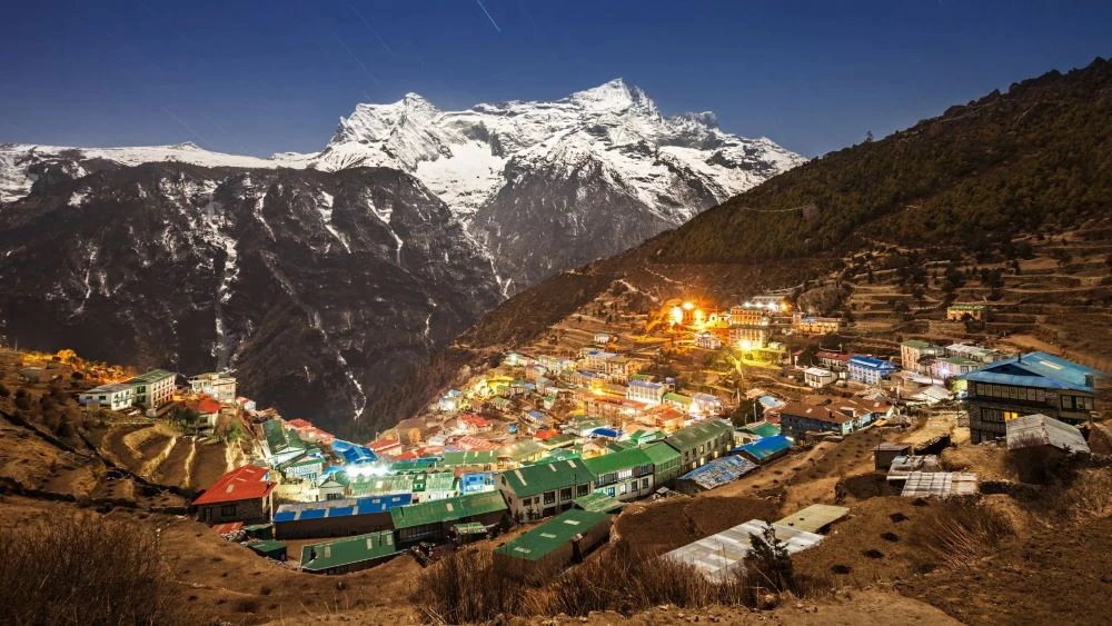 Namche Bazaar Town