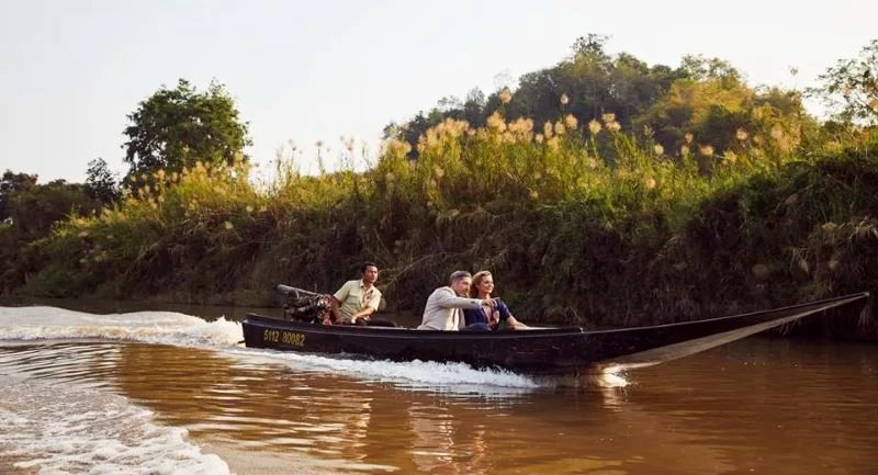 Boat Trip in Mekong River