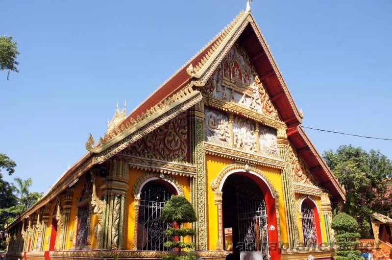 Wat Si Muang located in Vientiane